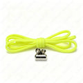 No Ties Lock Shoelaces Sneakers Elastic Shoelace Tie Free Shoe Lazy Laces Capsule Metal Lock Quick Shoe Strings for Adult Kids