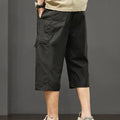 Cargo Shorts Men Working Cropped Pants Summer New Thin Casual Loose Sports Shorts Bermudas Fashion Casual Man Shorts