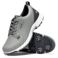 FitVille Men'S Wide Toe Box Spiked Golf Shoes Stable Anti-Slip Outsole Built-In Arch Support Lightweight Comfort Golfing Sneaker