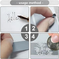 50pcs Scratch Off Sticker Rectangle Scratch Stickers Self Adhesive Peel Stick DIY Scratch Card Tag for Reward Game Raffle Ticket