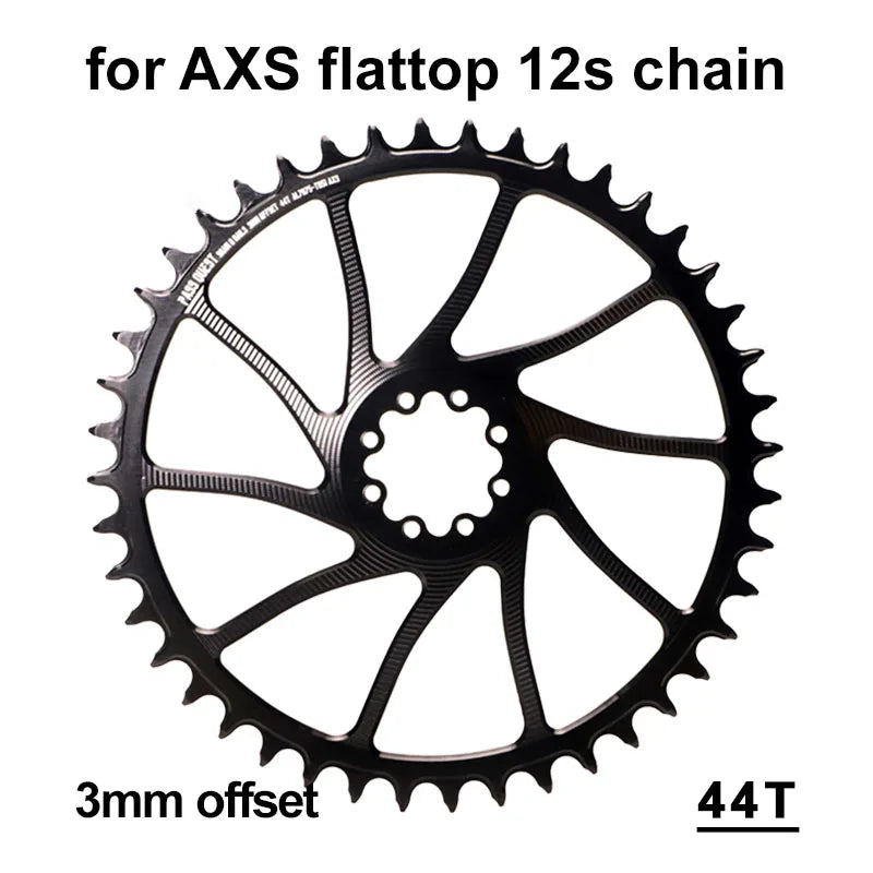 8 Bolt Direct Mount Chainring Narrow Wide Star For Sram Force Red Rival Axs 12-speed Chainring 28t 30t 32t 34t 36 38 40 Tooth