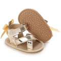 Gold Color Theme Christening baby Shoes for 1 Year Old Newborn Baby Baptismal Shoes for Girl Kids