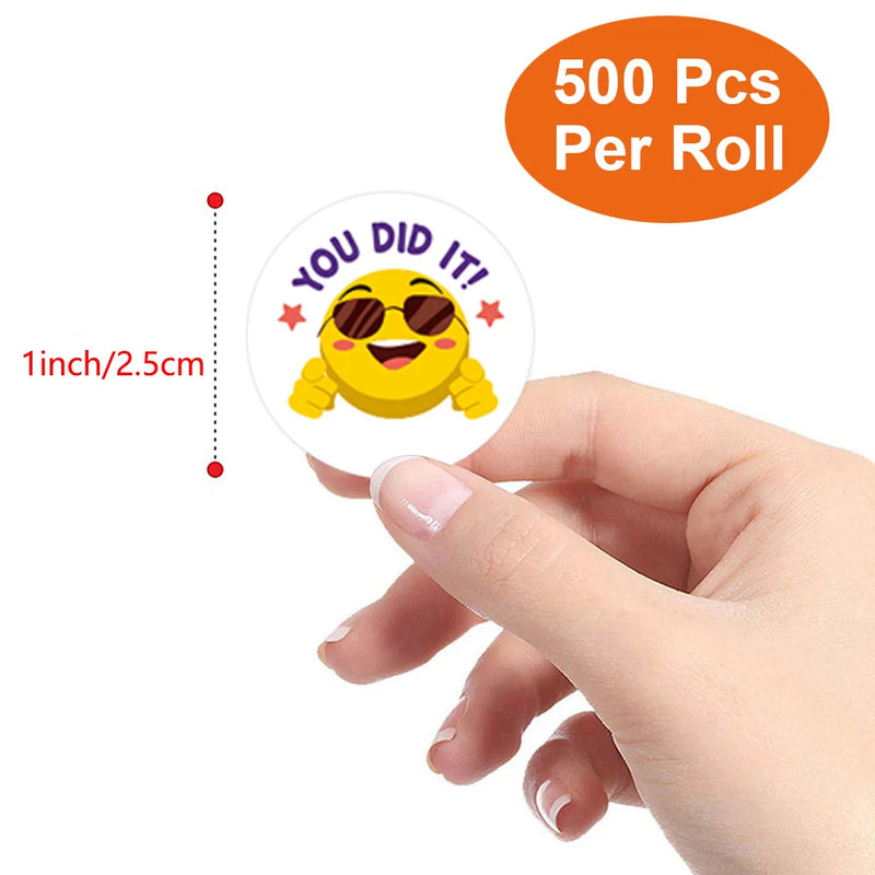 100 - Reward Stickers For Kids Teacher Cartoon Incentive - View 2 | SAMAG