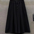 Summer Loose Fit plus Size Women's Pants Thin Seven-Foot-Length High Waist Trousers Cover Hip Korean Sle Casual Faion