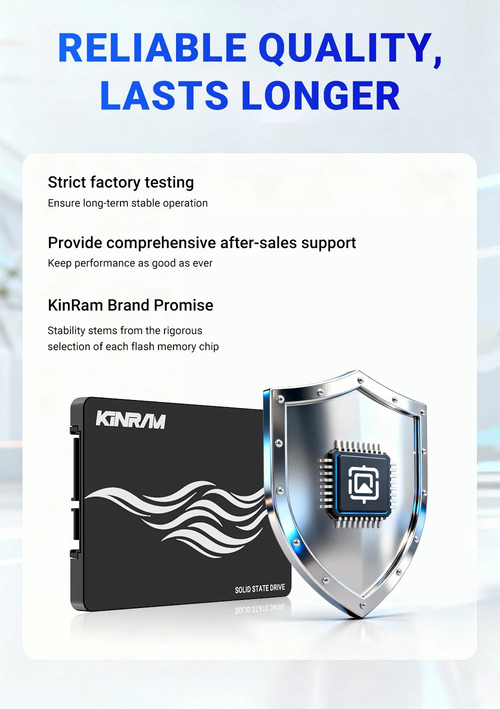 KinRam 2.5 SATA3 SSD 128GB 120GB Laptop Solid State Drive 128 GB 120 GB Hard Disk Internal High-Speed SATA 3 HDD For PC Desktop