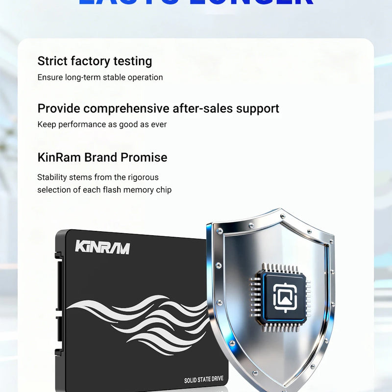 KinRam 2.5 SATA3 SSD 128GB 120GB Laptop Solid State Drive 128 GB 120 GB Hard Disk Internal High-Speed SATA 3 HDD For PC Desktop