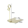 Metal Label Clip Bread Price Card Bakery Cake Shop Card Clip Display Standing | Loripos