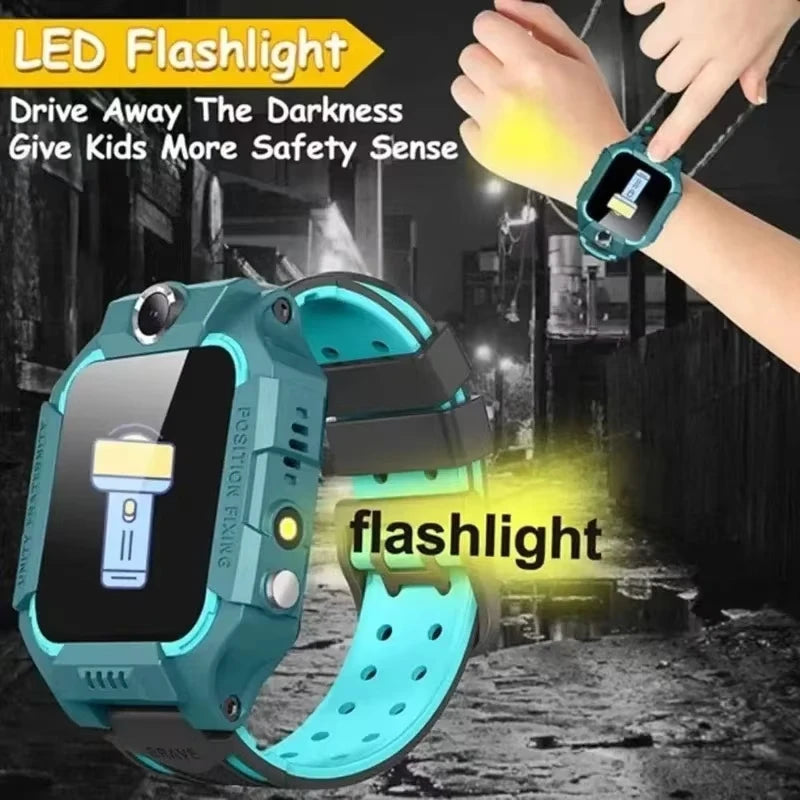 Lenovo 4G GPS Waterproof Kids Smart Watch Reloj Inteligente Niños Sim Card Call Camera Mini Electronic - Visuel 4 | SAMAG