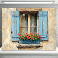 Garden Flower Windows Backdrops Indoor Floral Window Adult Birthday Party Decor Background Photography Studio Supplies Banner