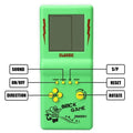 Mini Portable Game Console BRICK GAME Handheld Players Nostalgic Educational Toys Pocket 4 Colors Classic Elderly Childhood Gift