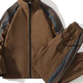 Autumn and Spring New Fashion Trend Outdoor Sports Jacket Set Men's Casual Loose Plus Size Two - piece - View 2 | SAMAG