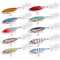 Long Cast Metal Bait Spinner Spoon Sea Fishing Lures Jigs | SAMAG