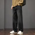 Men's Vintage-Washed Straight-Leg Jeans Fall/Winter | SAMAG