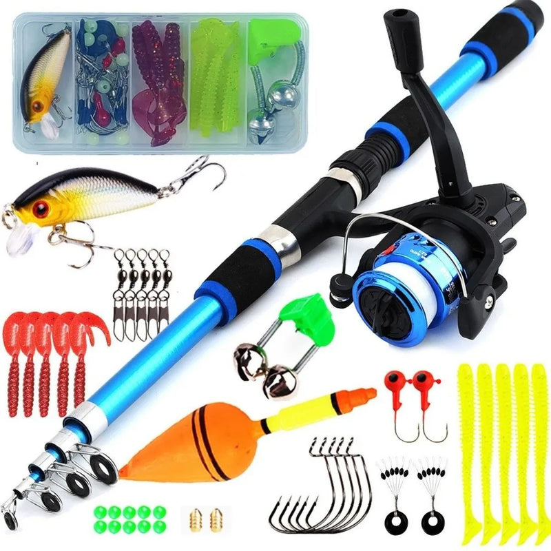 1.8M Length Spinning Fishing Rod 5.2:1 Gear Ratio 3BB - View 2 | SAMAG