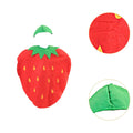 Strawberry Outfit Cartoon Food Cosplay Costume Fruit Costume for Party Stage