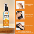 GOIPLE 4 in 1 Water-Based Keratin Serum Moisturizer Repair Dry Damaged Hair Smooth Control Frizz Oil Essence for Curly Frizzy