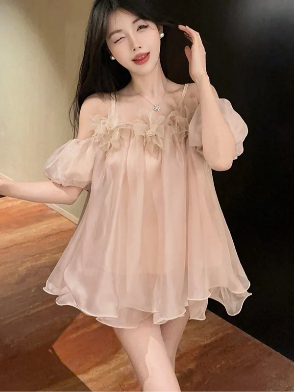 Unique Beautiful Doll irt Women's Summer Pure Desire One - View 5 | SAMAG