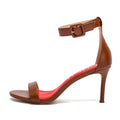 CHCH Business High Heels 2026 Women's New One Word Sandals Simple Fashion Party Wedding Shoes 8cm