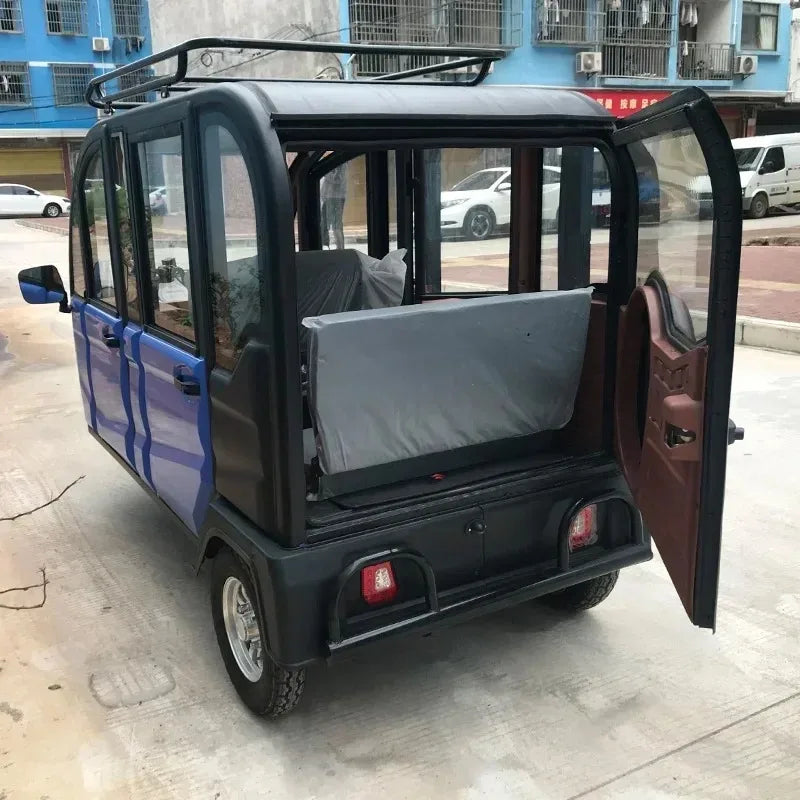 Fully Enclosed 3-Wheel Electric Tricycle for Adults 60v Voltage Trike Adult