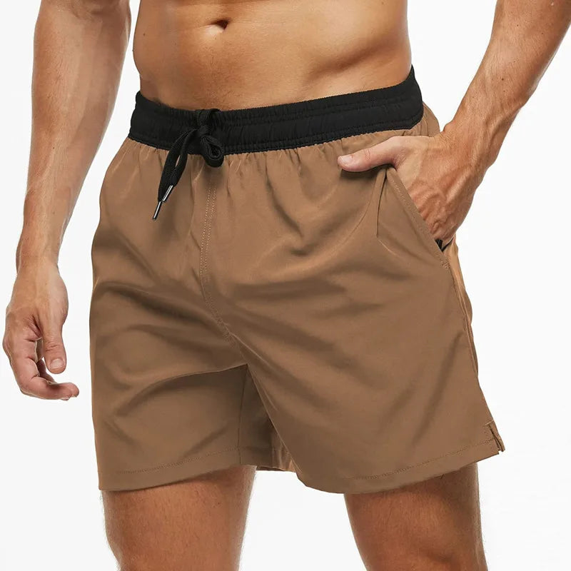 Summer Men's Swim Trunks Beach Shorts Elastic Closure | SAMAG