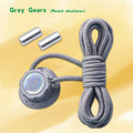 New Swivel Buckle Laces Adults Kids Sneakers No Tie Shoe Laces Automatic Flat Shoelaces Without Ties Casual Shoes