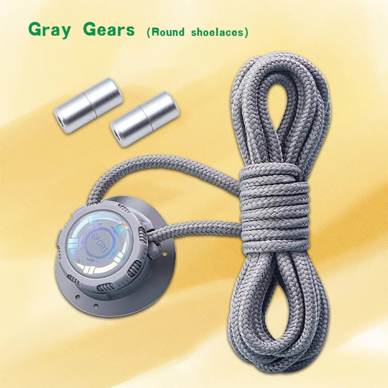 New Swivel Buckle Laces Adults Kids Sneakers No Tie Shoe Laces Automatic Flat Shoelaces Without Ties Casual Shoes