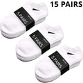 5/10 /20/30 Pairs Unisex Casual Plain Color Boat Socks | SAMAG