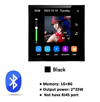 4 inch Andriod 10  Eshare WiFi Bluetooth Touch Home Theater Cinema Digital Stereo Audio Music Wall Amplifier