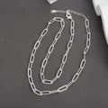 VENTFILLE 925 Sterling Silver Bead Geometry Necklace | SAMAG