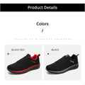 Ngouxm Men Running Sneakers Lightweight Sport Classical Lace Up Mesh Breathable Casual Shoes Male Fashion