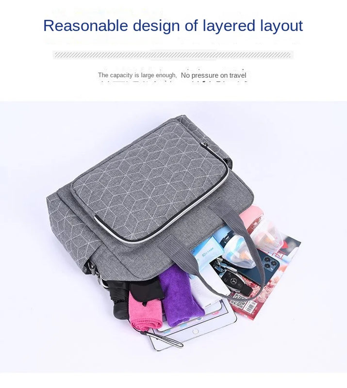 Baby Diaper Bag Nappy Bag Mummy Bag Waterproof Travel Baby Diaper Bags for Mom Stroller Mommy Maternity Totes Shoulder Bags