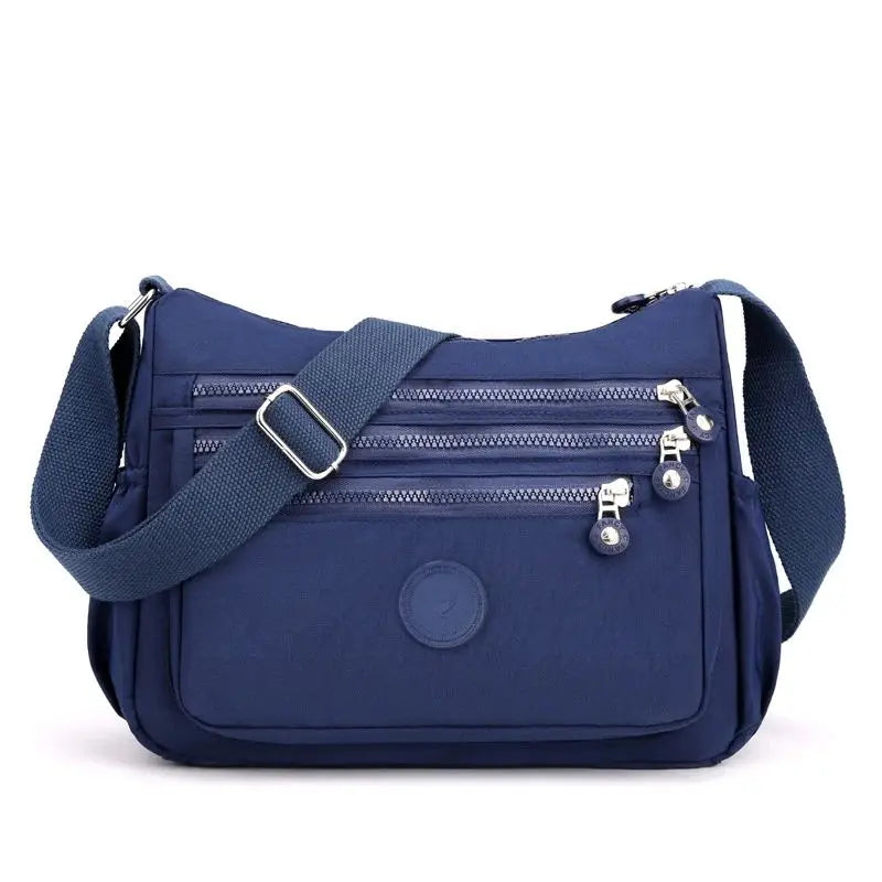 Women's Messenger large capacity Shoulder Bag Polyester Fashion Cosmetic Bag Simple and Versatile Handbag Crossbody Bag