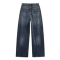 Fashion High Waist Wide Leg Jeans for Women 2026 Streetwear Baggy Denim Trousers Woman Light Blue Zip Loose Long Pants Female