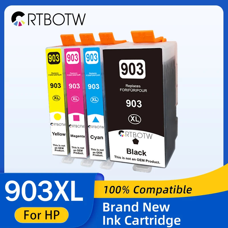 903 XL Ink Cartridge For HP 903XL HP903 Compatible For HP Officejet Pro 6950 6960 6963 6964 6965 6966 6968 6970 Printer