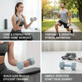 1kg Women's Dumbbell Set Home Gym Yoga PP Weightlifting - View 3 | SAMAG