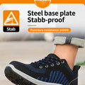 Work shoes for men, anti-shatter, anti-stab, anti-static, solid sole, all-season model