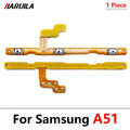 NEW Tested Volume Side Button Power Switch On Off Button Flex Cable For Samsung A01 A02 A11 A12 A21 A31 A41 A51 A71