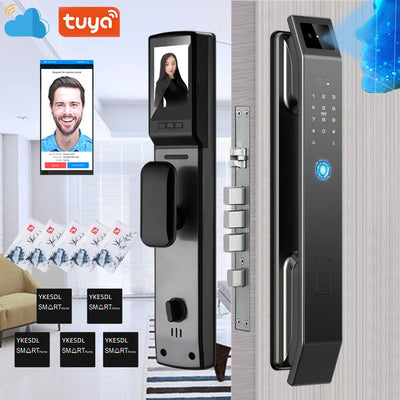 3D Face Recognition Unlock Digital Door Lock With Camera | SAMAG