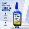 15ml 45mm Oil-Based Marker Refill Ink Cap off Feature Blue Red Black Color up to 72 Hours Durability for Business Supplies