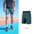 QIAODAN Marathon Men's Skinny Shorts 2025 Summer New High Streth Breathable Lightweight Knit Training Shorts XZZ23245257R