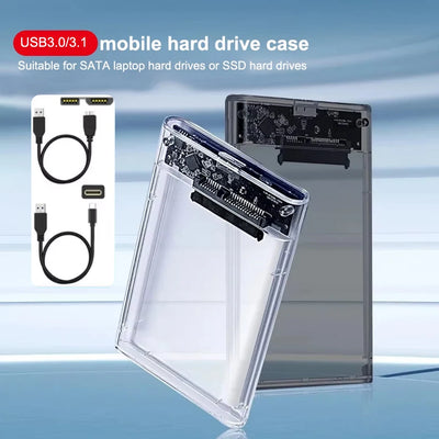 Type-C 3.1 SSD Case Enclosure Box 2.5 HDD SATA To USB 3.0 | SAMAG