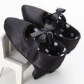 Baby Girls First Princess Heels Party Bow Soft Sole - View 5 | SAMAG