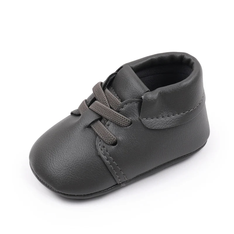 Baby Shoes Soft PU Anti-slip Sole Newborn Toddler 0-9-18 Months Prewalking Sneaker Spring and Autumn Style 2024 Fashion  BXC3156