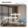 MOES Tuya ZigBee Smart Chain Roller Blinds Motor Drive Electric Shade/Shutter Curtain App Control Works with Alexa Google Home