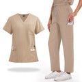 Summer Short Sleeved Hospital Doctor Uniforms Spa Uniforms Dental Clinic Medical Scrubs Suits Pet Grooming Veterinary Nurse Sets