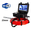 9" DVR 16GB SYANSPAN Pipe Inspection Camera  23mm Lens 12 LEDs IP68 Video Camera Drain Sewer Pipeline Industrial Endoscope