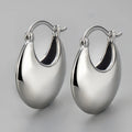 VENTFILLE 925 Sterling Silve Star Hoop Earring for Women Zircon Geometry Wide Office Versatile Jewelry Birthday Gift Dropship