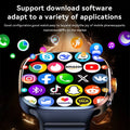 M99 5G Smartwatch: 2.4" AMOLED Screen, Rotating Camera, SIM & WiFi Support for Standalone Calls and Social Media.