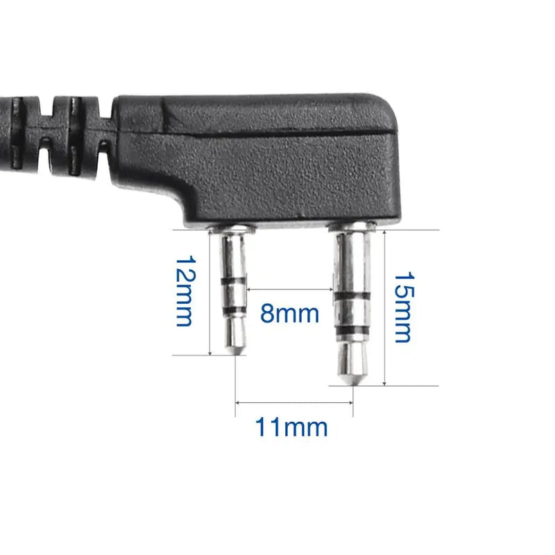 Baofeng 2 Pins Plug USB Programming Cable for Baofeng UV-5R  UV-21 13 BF-888S Quansheng K5 K6 Walkie Talkie FTDI Upgrade Cable