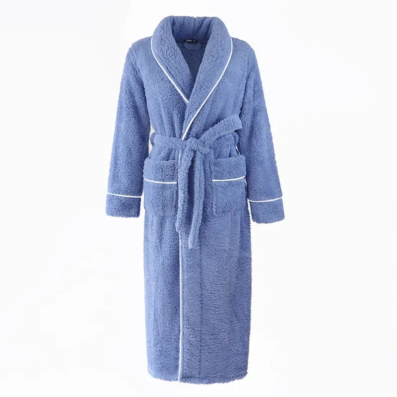 Autumn and Winter New Thick Comfortable Cotton Robe Men's | SAMAG